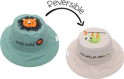 Flapjackkids Παιδικό Καπέλο Bucket Υφασμάτινο Αντιηλιακό για Αγόρι Πολύχρωμο από το Troumpoukis
