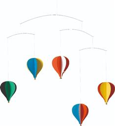 Flensted Mobiles Παιδικό Διακοσμητικό Μόμπιλε Δωματίου Αερόστατα 53x62cm