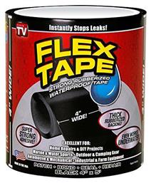 Flex Seal 100mm x 1.5m Flex Tape Μαύρη από το Public