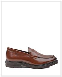 Fluchos BELGAS Δερμάτινα Ανδρικά Loafers σε Καφέ Χρώμα