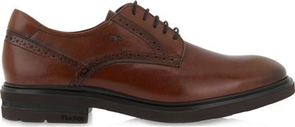 FLUCHOS OXFORDS L569W6302532 - ΤΑΜΠΑ ΔΕΡΜΑ F0630-SIERRA CASTANO από το Tsakiris Mallas