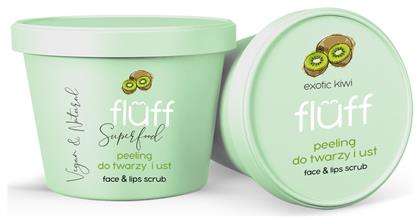 Fluff Scrub για Προσώπο & Χείλη Kiwi 80gr