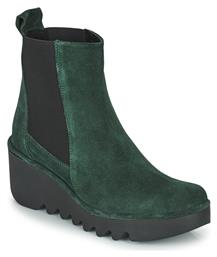 Fly London Bagufly Suede Γυναικεία Chelsea Μποτάκια Πράσινα