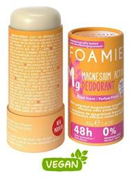 Foamie Happy Day Magnesium Active Floral Αποσμητικό 48h σε Stick Χωρίς Αλουμίνιο 40gr από το CareLife