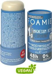 Foamie Refresh Magnesium Active Αποσμητικό 48h σε Stick Χωρίς Αλουμίνιο 40gr από το Pharm24