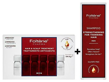 Foltene Men Hair and Scalp Σετ Θεραπείας Μαλλιών κατά της Τριχόπτωσης 2τμχ από το Pharm24