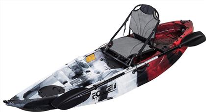 Force Andara Sot Full 0100-0121RBW Πλαστικό Kayak Ψαρέματος 1 Ατόμου Πολύχρωμο