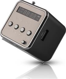 Forever MF-100 Φορητό Ραδιόφωνο Επαναφορτιζόμενο με Bluetooth και USB Μαύρο από το e-shop