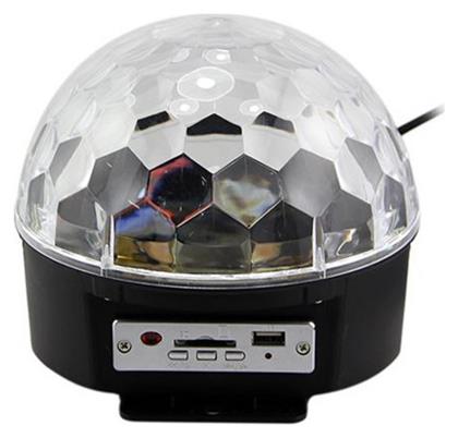 Φωτιζόμενη Nτισκομπάλα Φωτορυθμικό DJ Disco Party Crystal Ball LED RGB από το DealsShop