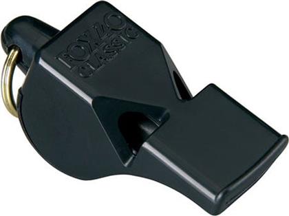 Fox Σφυριχτρα Classic Safety Πλαστικη Χ.κορδονι 3005500946 Black