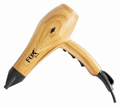 Fox Wood Ionic Επαγγελματικό Πιστολάκι Μαλλιών 2200W