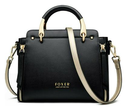 Foxer 928019F Δερμάτινη Γυναικεία Τσάντα Tote Χειρός