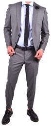 Fragosto Regular Fit Suit - Grey από το Silenzio