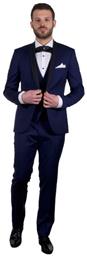 Fragosto Slim Fit Tuxedo - Royal Blue από το Silenzio