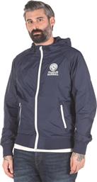 Franklin & Marshall Ανδρικό Μπουφάν για Άνοιξη Navy Μπλε από το Zakcret Sports