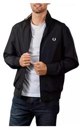 Fred Perry Brentham Ανδρικό Χειμωνιάτικο Μπουφάν Bomber Μαύρο από το Tobros