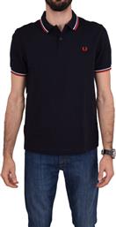 Fred Perry Ανδρικό T-shirt Κοντομάνικο Polo Navy από το Spartoo