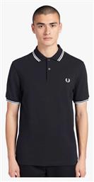 Fred Perry Polo Μπλούζα Black από το Tobros