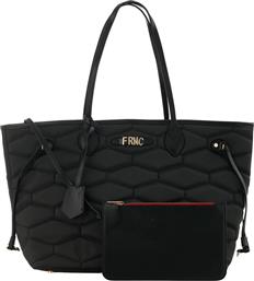 FRNC Γυναικεία Τσάντα Ώμου Μαύρη από το Tsakiris Mallas