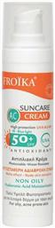 Froika AC Cream Αδιάβροχη Αντηλιακή Κρέμα Προσώπου SPF50 40ml