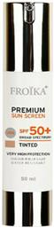 Froika Premium Sunscreen Tinted Αντηλιακό Προσώπου SPF50 με Χρώμα 50ml