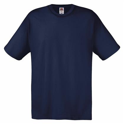 Fruit of the Loom Original T Ανδρικό Διαφημιστικό T-shirt Κοντομάνικο Deep Navy από το Blooza