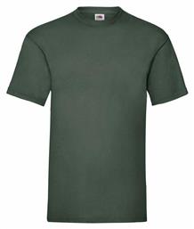 Fruit of the Loom Valueweight Τ Ανδρικό Διαφημιστικό T-shirt Κοντομάνικο Bottle Green από το Blooza