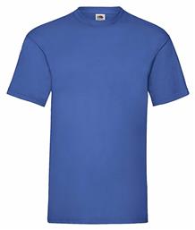 Fruit of the Loom Valueweight T Ανδρικό Διαφημιστικό T-shirt Κοντομάνικο Royal Blue