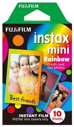 Fujifilm Color Instax Mini Instant (10 Exposures) Rainbow από το e-shop