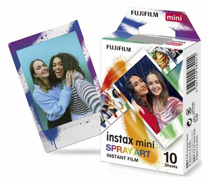 Fujifilm Color Instax Mini Instant (10 Exposures) Spray Art