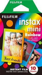 Fujifilm Color Instax Mini Rainbow Instant Φιλμ (10 Exposures) από το e-shop
