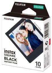 Fujifilm Color Instax Square Instant (10 Exposures) Black από το e-shop