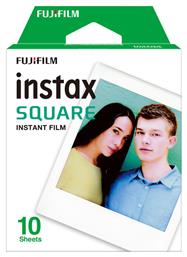 Fujifilm Color Instax Square Instant (10 Exposures) White από το e-shop