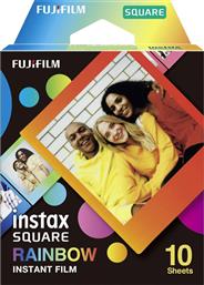 Fujifilm Color Instax Square Rainbow Instant Φιλμ (10 Exposures) από το e-shop