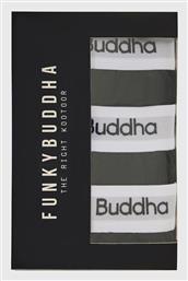 Funky Buddha Ανδρικά Μποξεράκια 3Pack Πολύχρωμα