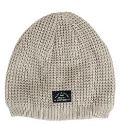 Funky Buddha Ανδρικός Beanie Σκούφος σε Γκρι χρώμα