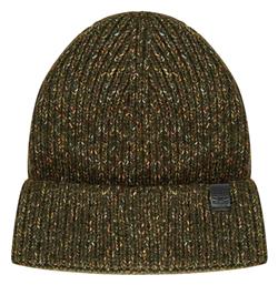 Funky Buddha Beanie Ανδρικός Σκούφος Πλεκτός σε Χακί χρώμα