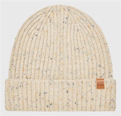 Funky Buddha Beanie Ανδρικός Σκούφος Πλεκτός σε Εκρού χρώμα