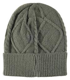 Funky Buddha Beanie Γυναικείος Σκούφος Πλεκτός σε Χακί χρώμα από το Funky Buddha