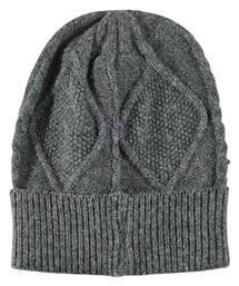 Funky Buddha Beanie Γυναικείος Σκούφος Πλεκτός σε Γκρι χρώμα από το Outletcenter