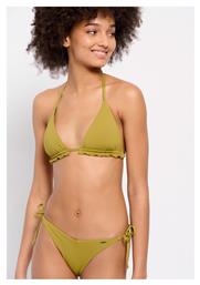 Funky Buddha Bikini Slip με Κορδονάκια Olive Oil από το Outletcenter