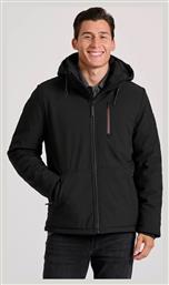 Funky Buddha Μπουφάν Softshell Μαύρο από το Outletcenter