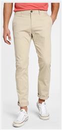 Funky Buddha FBM002-02119 Ανδρικό Παντελόνι Chino με Κανονική Εφαρμογή Sand