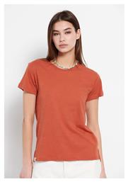 Funky Buddha Γυναικείο T-shirt Terracota από το Outletcenter