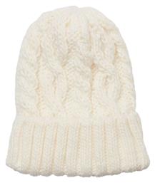 Funky Buddha Γυναικείος Beanie Σκούφος Off White