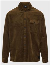 Funky Buddha Overshirt Κοτλέ Πουκάμισο από το Funky Buddha