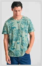 Funky Buddha T-shirt Πράσινο