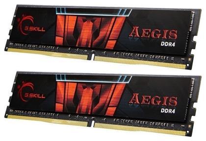 G.Skill Aegis 16GB DDR4 με 2 Modules (2x8GB) από το e-shop