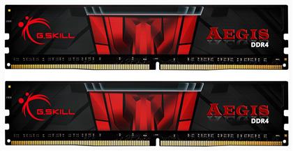 G.Skill Aegis 16GB DDR4 με 2 Modules (2x8GB)