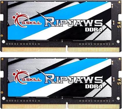 G.Skill Ripjaws 32GB DDR4 RAM με 2 Modules (2x16GB) και Ταχύτητα 2666 για Laptop
